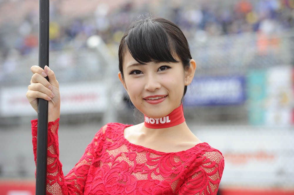 Las chicas del GP de Japón