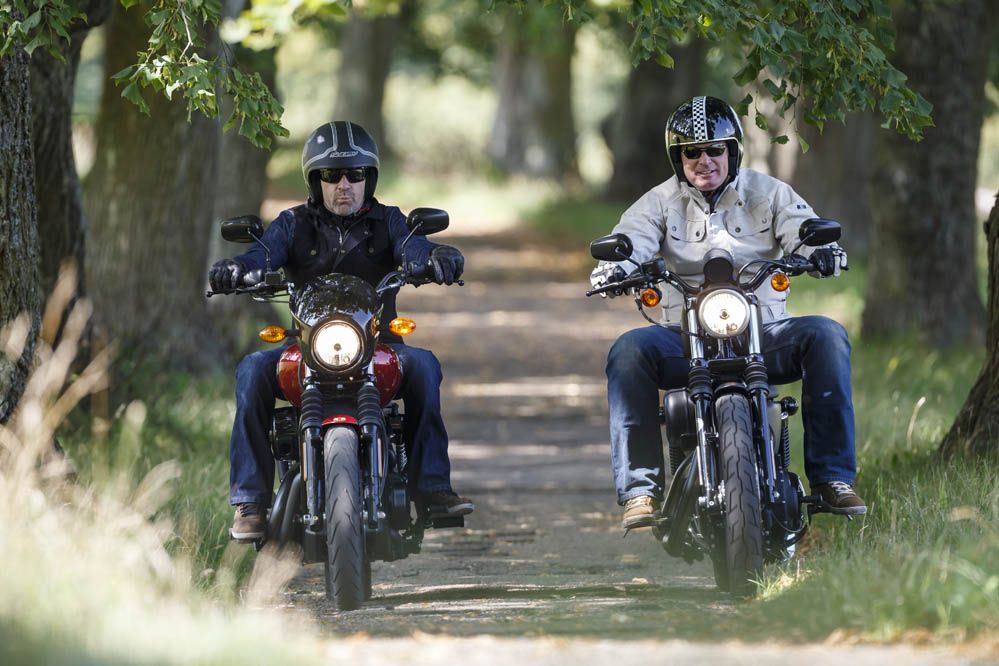 Comparativa Harley-Davidson 883 Sportster Iron y H-D Street 750. Galería