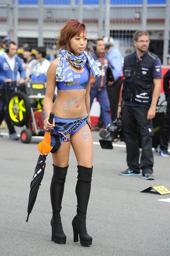 Las chicas del GP de Japón