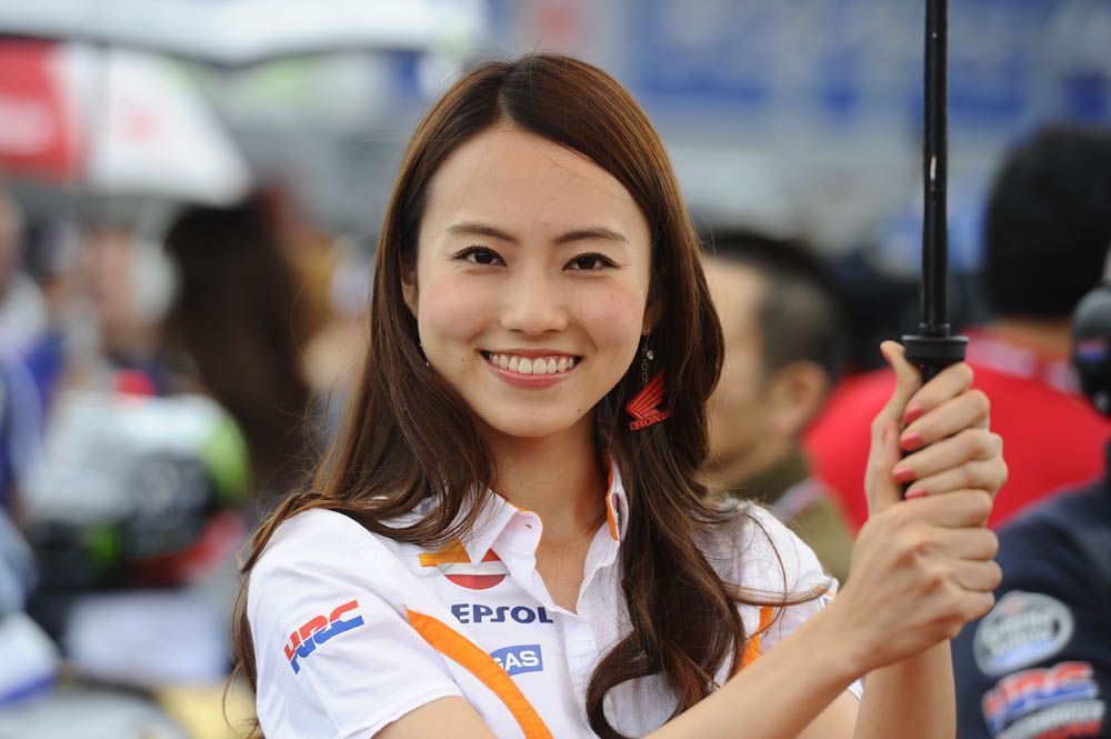 Las chicas del GP de Japón