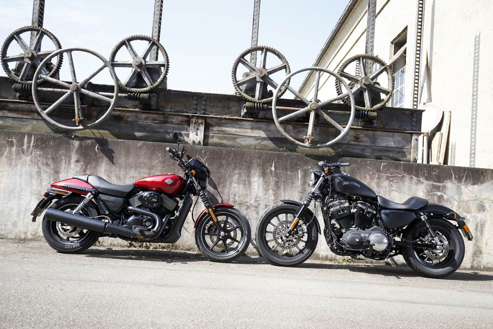 Comparativa Harley-Davidson 883 Sportster Iron y H-D Street 750. Galería