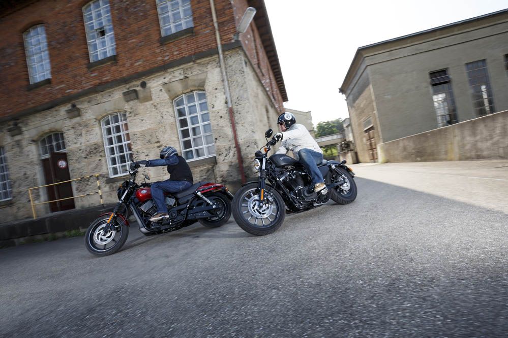 Comparativa Harley-Davidson 883 Sportster Iron y H-D Street 750. Galería