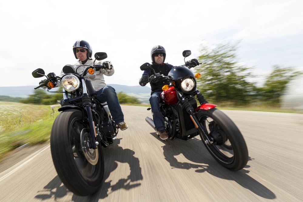 Comparativa Harley-Davidson 883 Sportster Iron y H-D Street 750. Galería