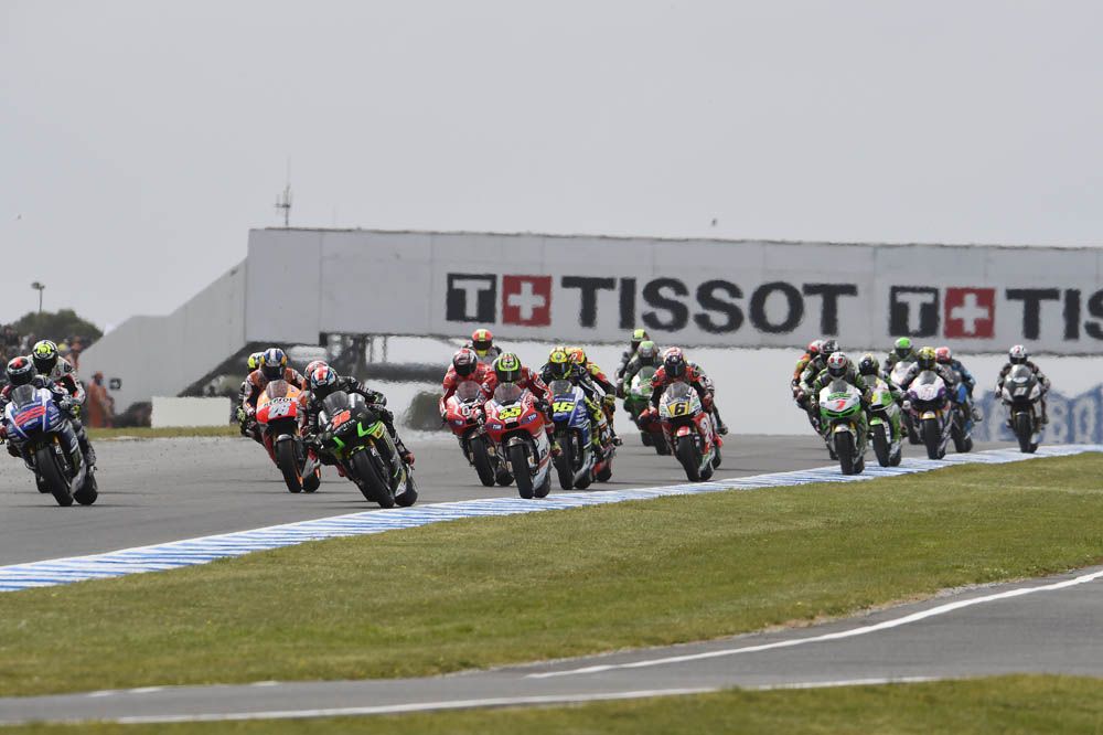 Las imágenes de MotoGP del Gran Premio de Australia