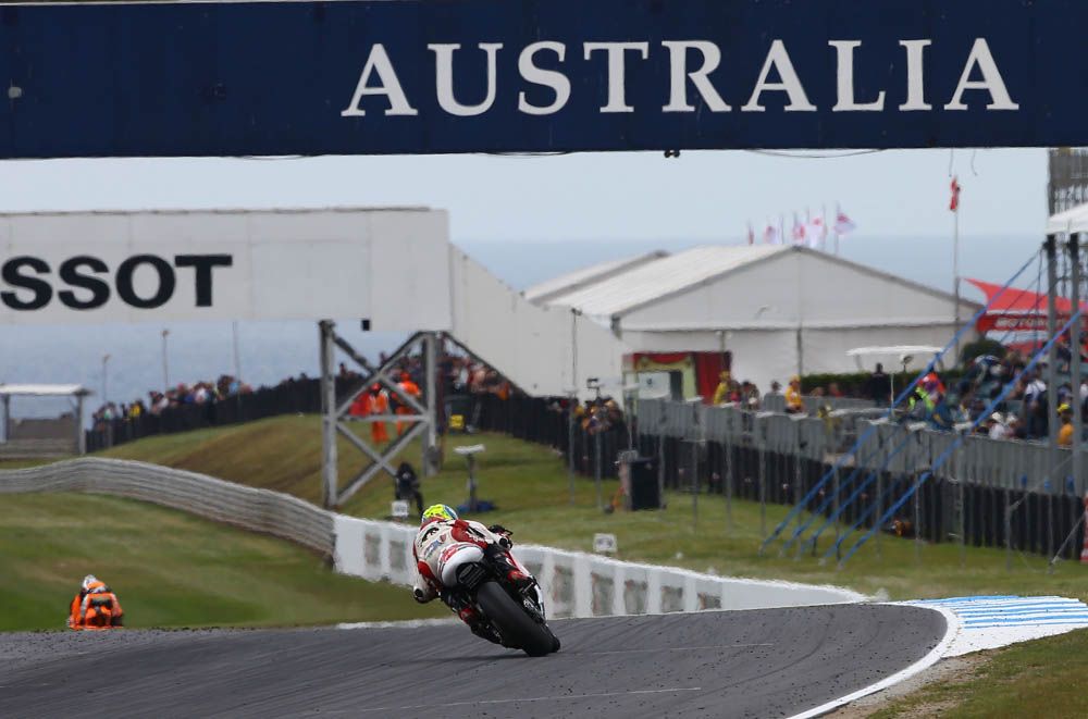 La carrera de Moto2 del GP de Australia en imágenes