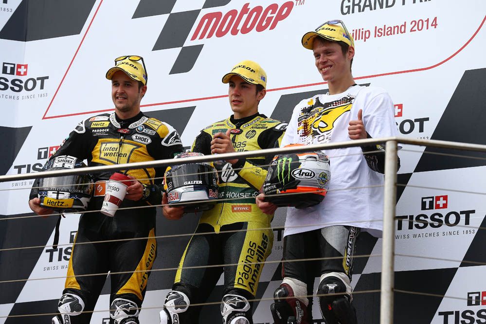 La carrera de Moto2 del GP de Australia en imágenes