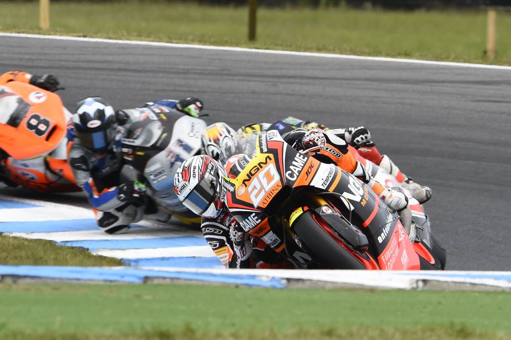 La carrera de Moto2 del GP de Australia en imágenes