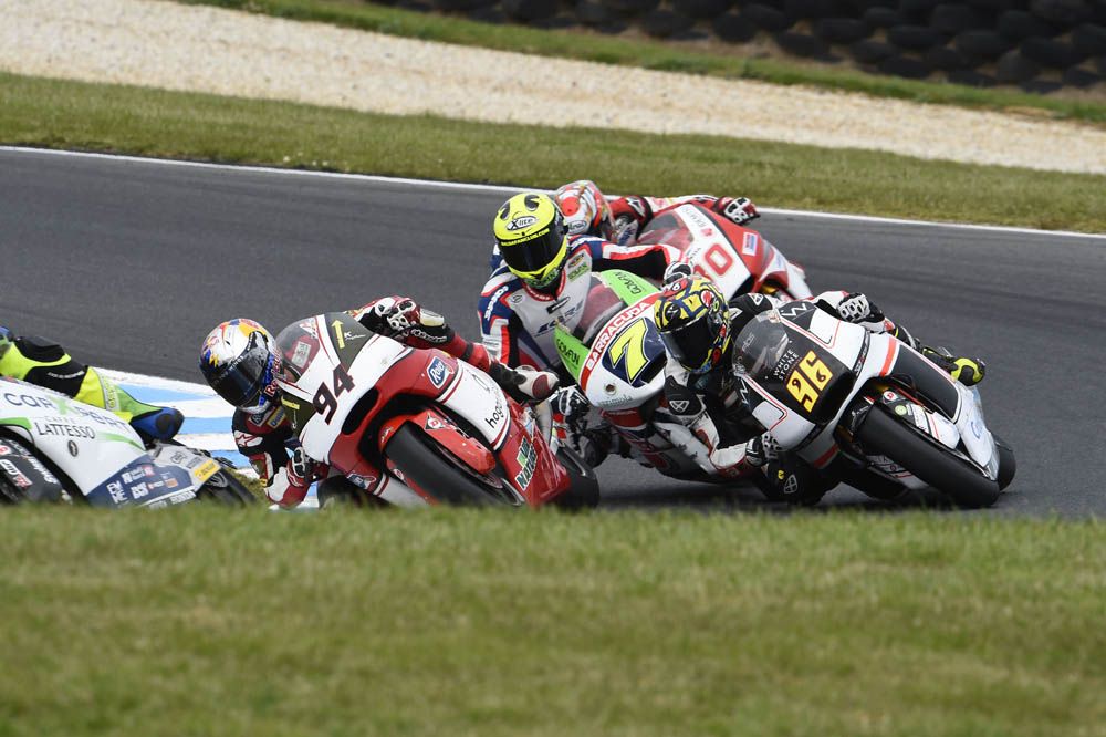 La carrera de Moto2 del GP de Australia en imágenes