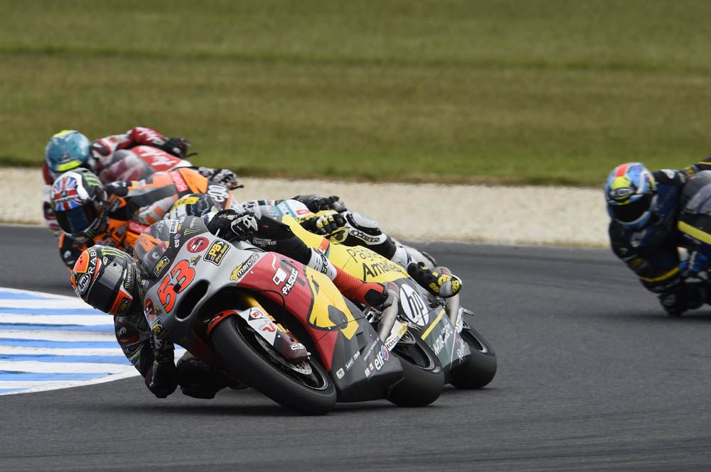 La carrera de Moto2 del GP de Australia en imágenes