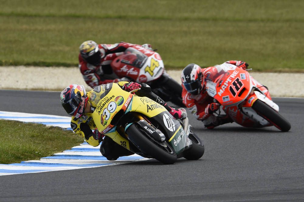 La carrera de Moto2 del GP de Australia en imágenes