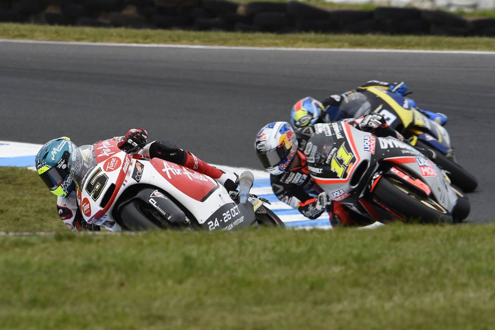 La carrera de Moto2 del GP de Australia en imágenes