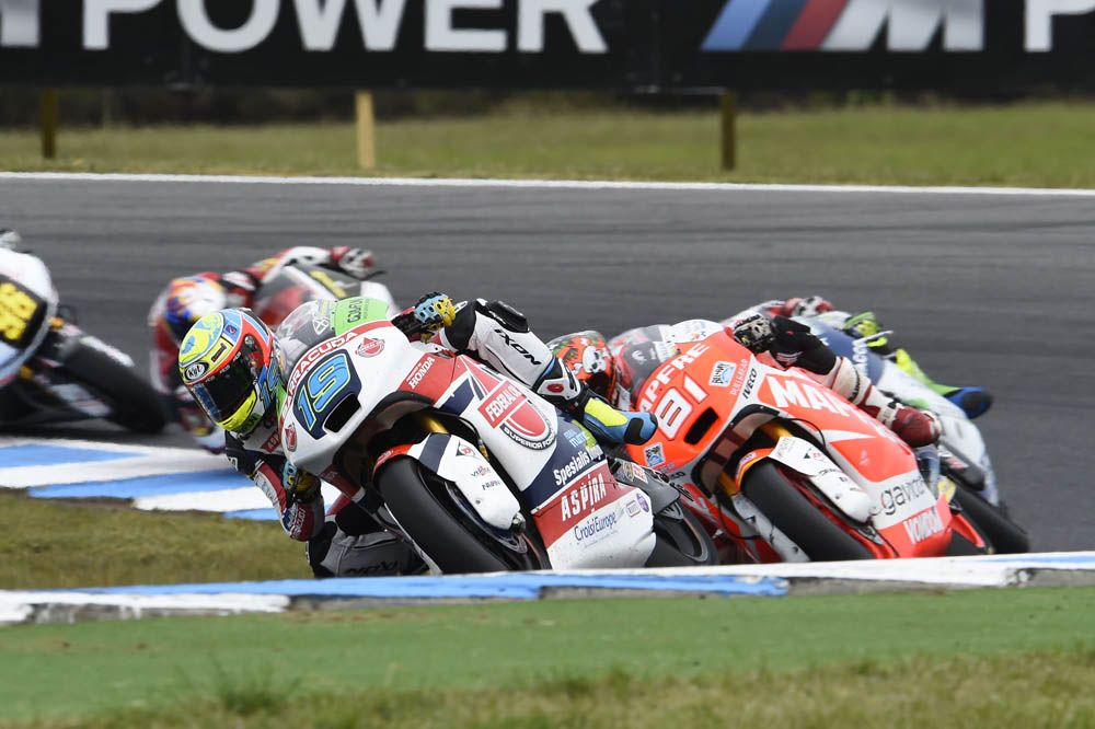 La carrera de Moto2 del GP de Australia en imágenes