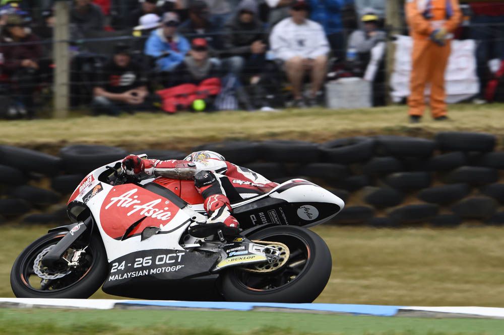 La carrera de Moto2 del GP de Australia en imágenes