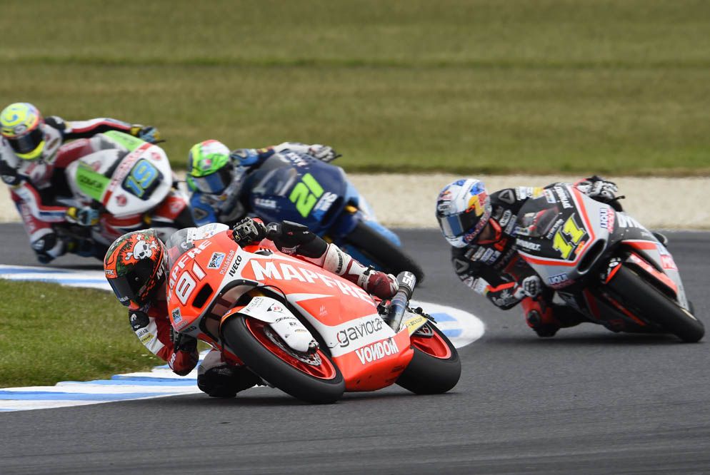 La carrera de Moto2 del GP de Australia en imágenes