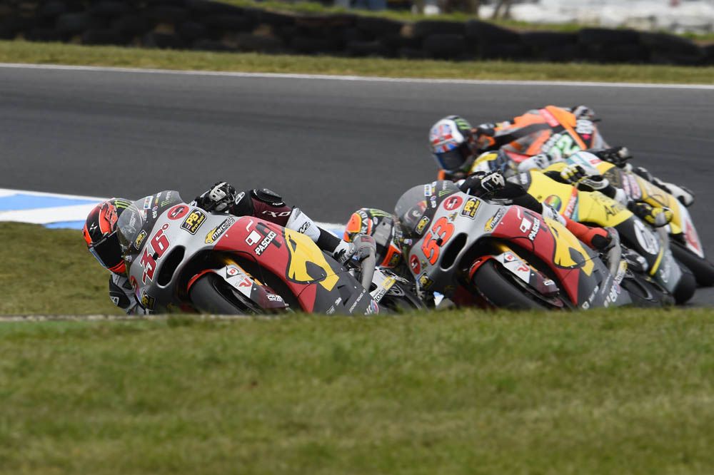 La carrera de Moto2 del GP de Australia en imágenes