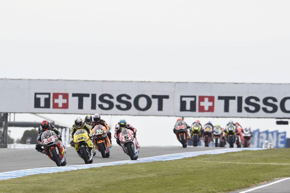 La carrera de Moto2 del GP de Australia en imágenes