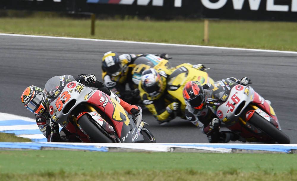 La carrera de Moto2 del GP de Australia en imágenes