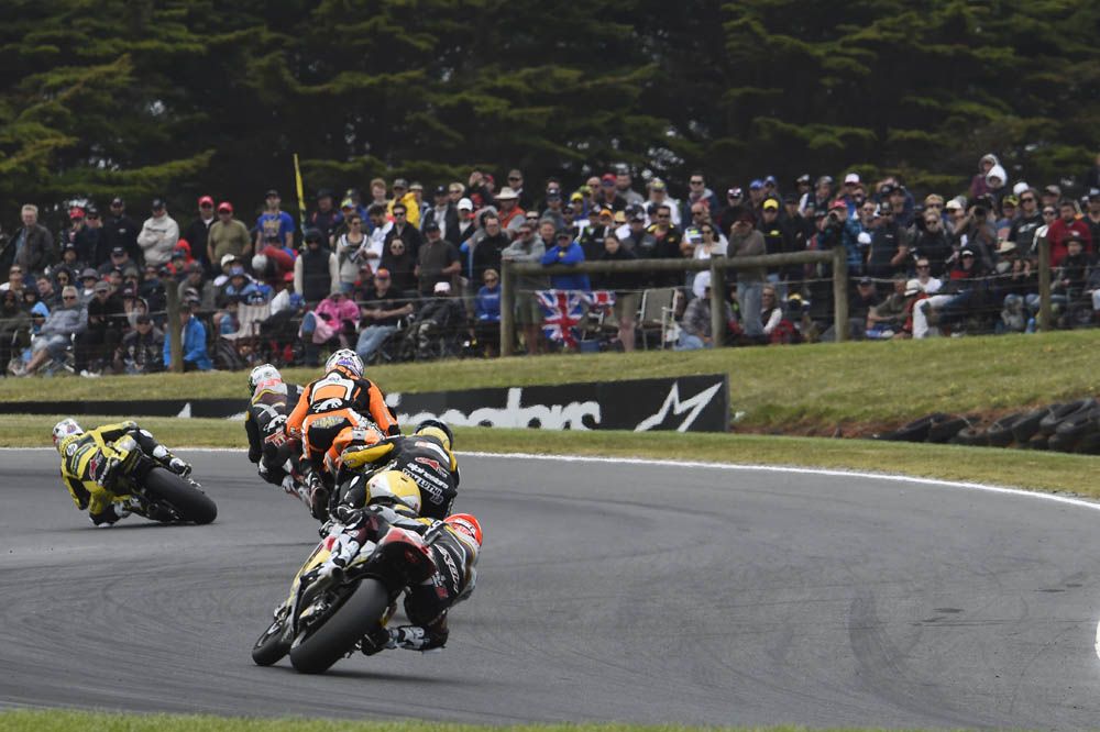 La carrera de Moto2 del GP de Australia en imágenes