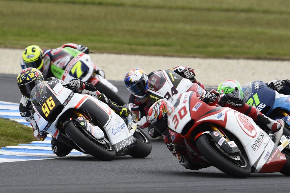 La carrera de Moto2 del GP de Australia en imágenes