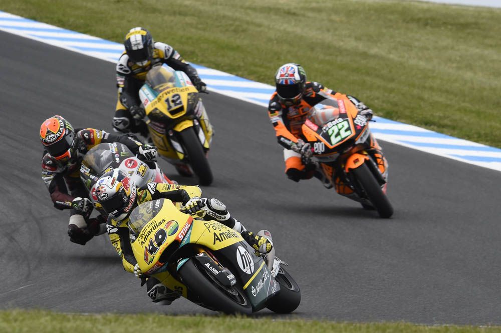 La carrera de Moto2 del GP de Australia en imágenes