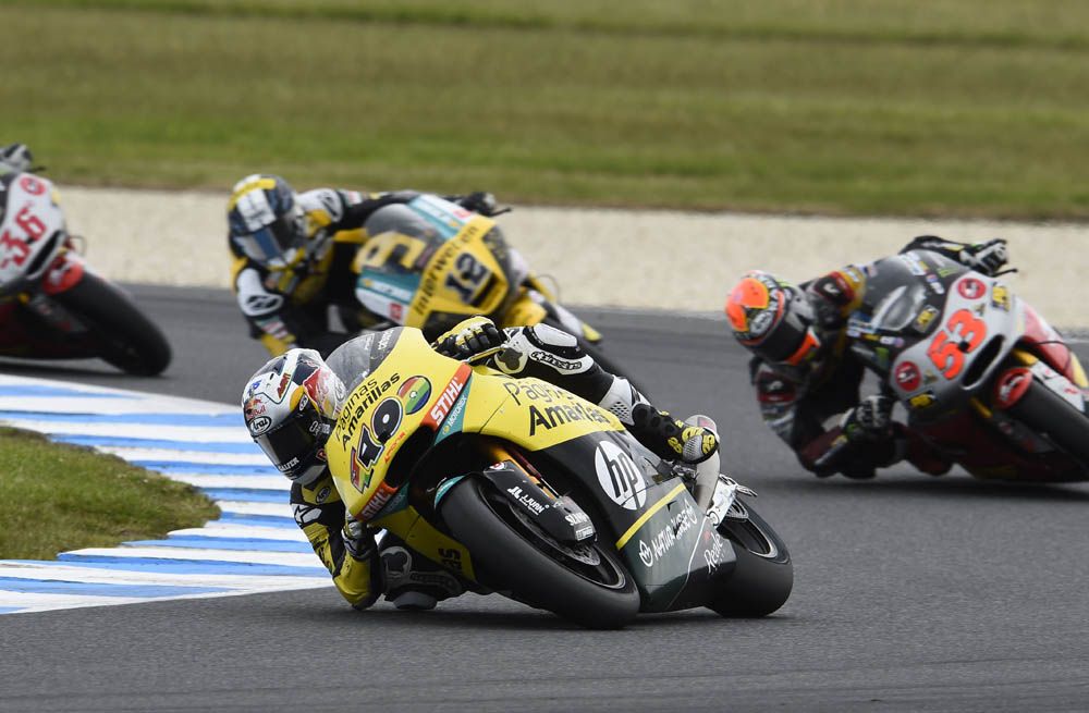 La carrera de Moto2 del GP de Australia en imágenes