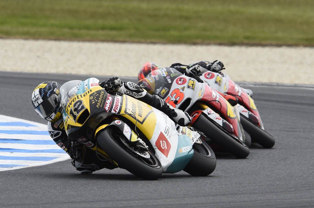 La carrera de Moto2 del GP de Australia en imágenes
