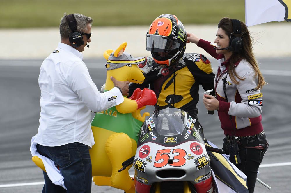 La carrera de Moto2 del GP de Australia en imágenes
