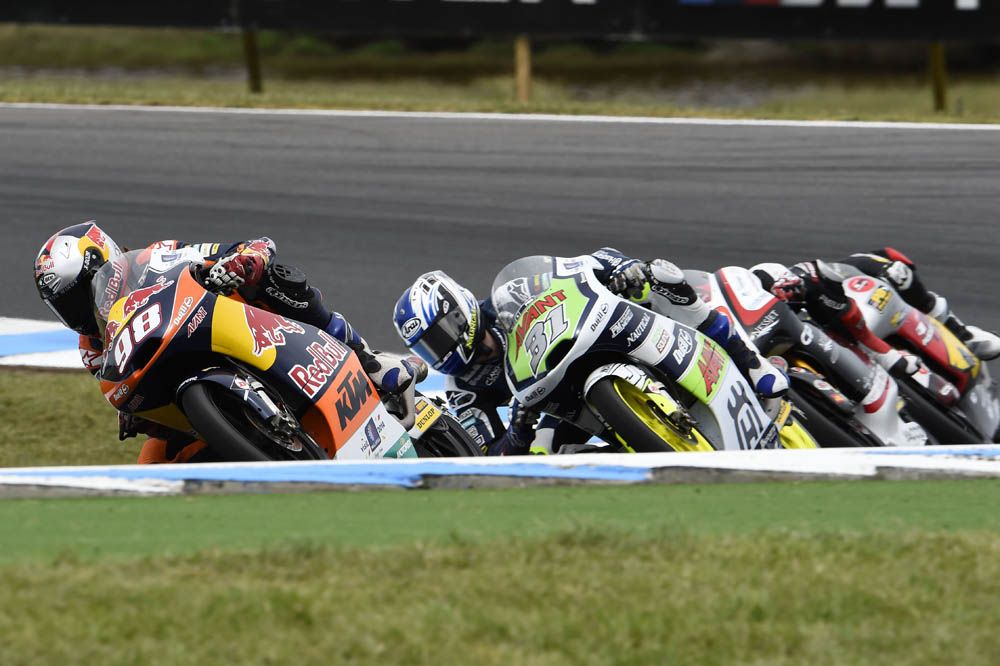Las fotos de la carrera de Moto3 en Australia