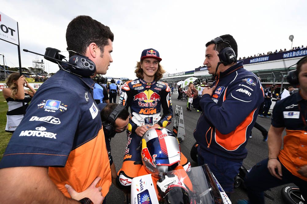 Las fotos de la carrera de Moto3 en Australia