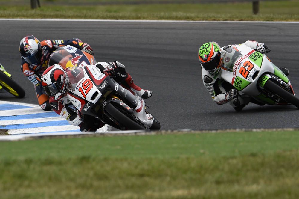 Las fotos de la carrera de Moto3 en Australia