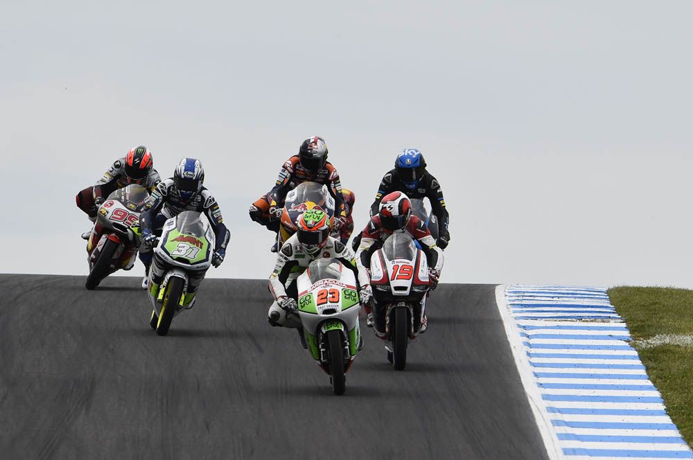 Las fotos de la carrera de Moto3 en Australia