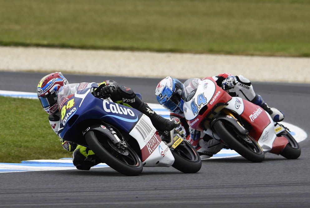 Las fotos de la carrera de Moto3 en Australia