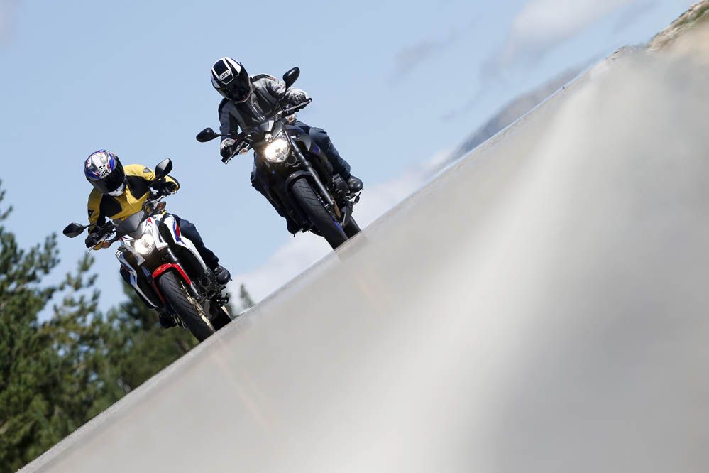 Comparativa Honda CB650F- Yamaha XJ6. Galería