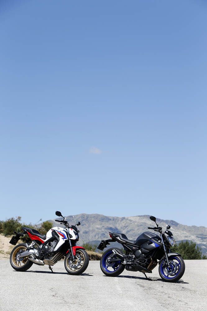 Comparativa Honda CB650F- Yamaha XJ6. Galería