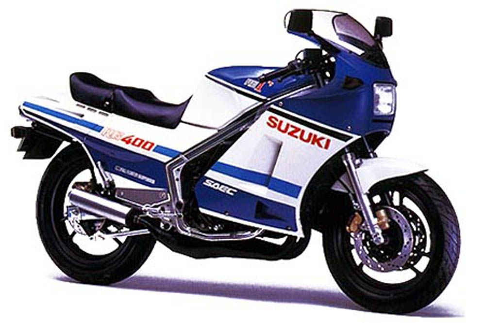 Clásica: Suzuki RG400 Gamma. Fotos