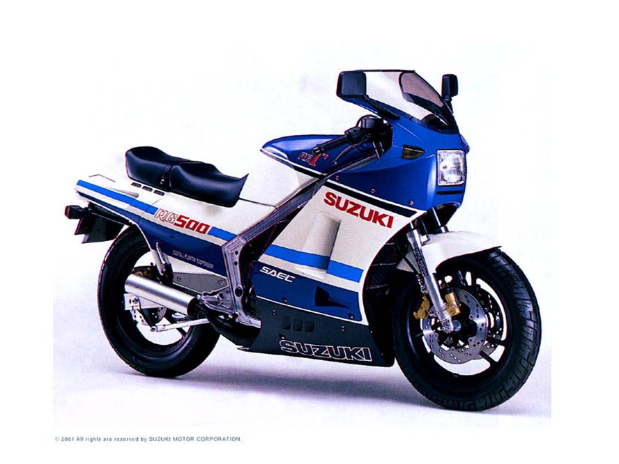 Clásica: Suzuki RG400 Gamma. Fotos