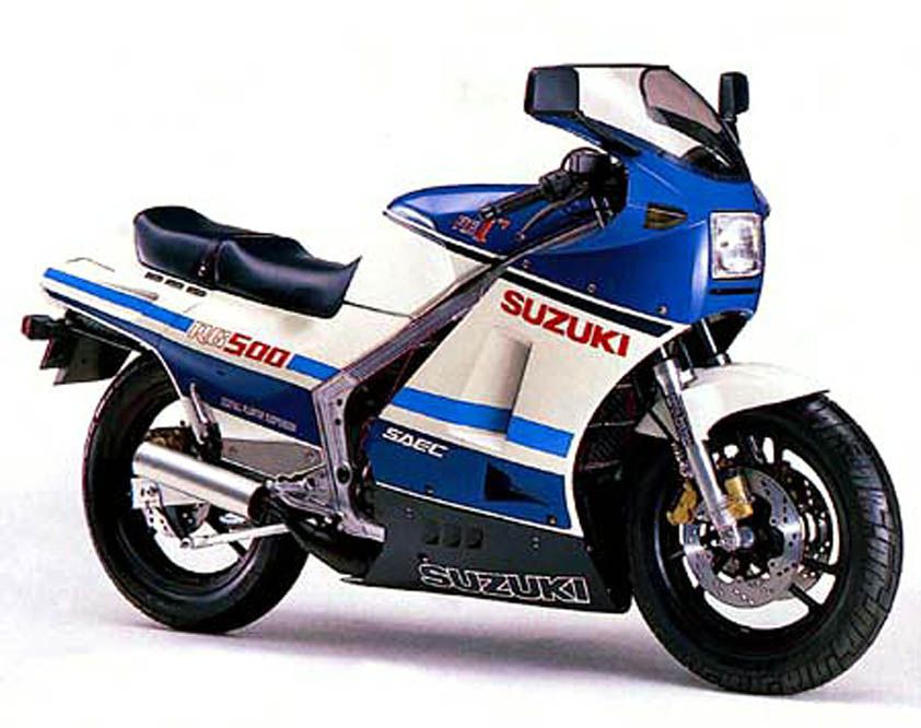 Clásica: Suzuki RG400 Gamma. Fotos