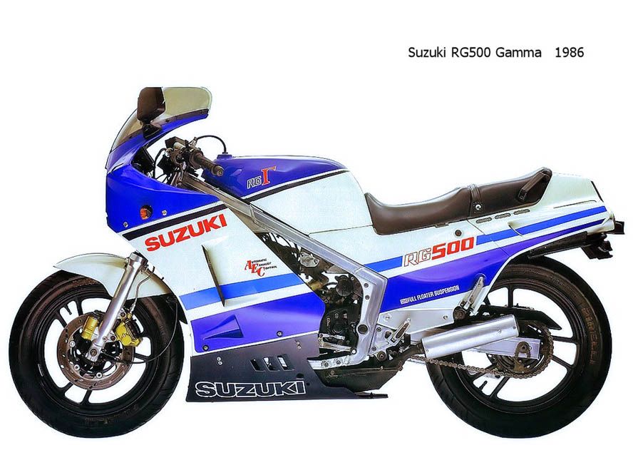 Clásica: Suzuki RG400 Gamma. Fotos