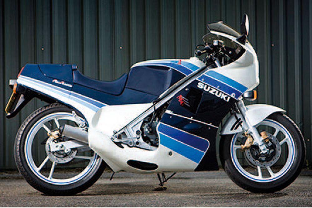 Clásica: Suzuki RG400 Gamma. Fotos