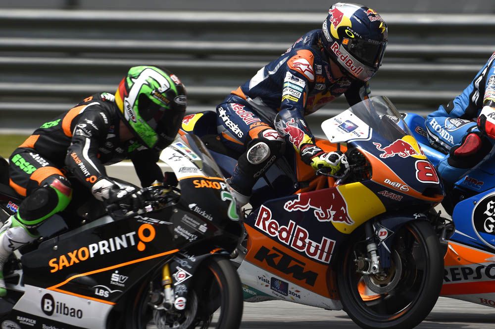 La carrera de Moto3 del GP de Malasia en imágenes
