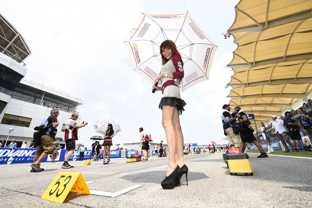 Las chicas del Gran Premio de Malasia