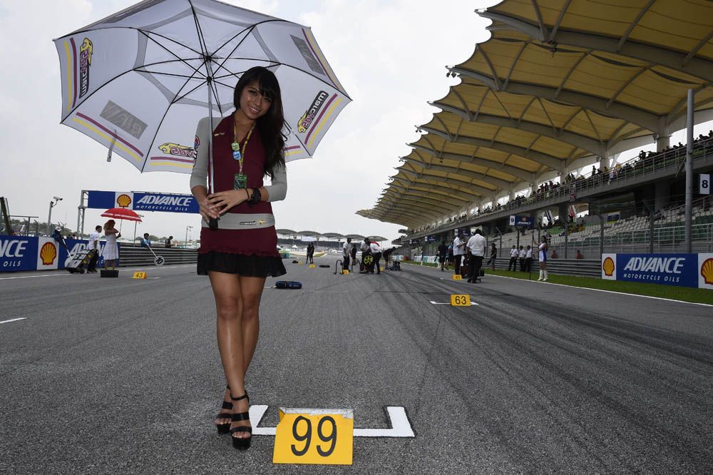 Las chicas del Gran Premio de Malasia