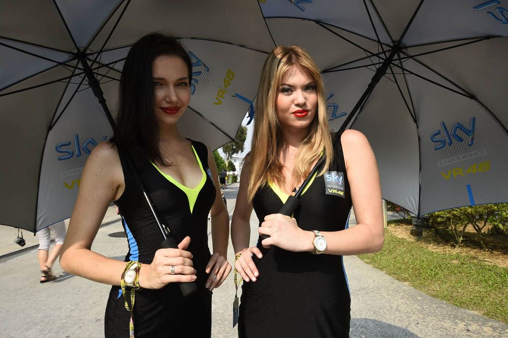 Las chicas del Gran Premio de Malasia