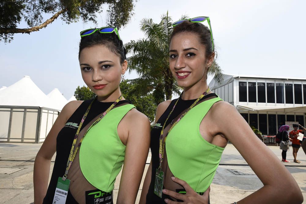 Las chicas del Gran Premio de Malasia
