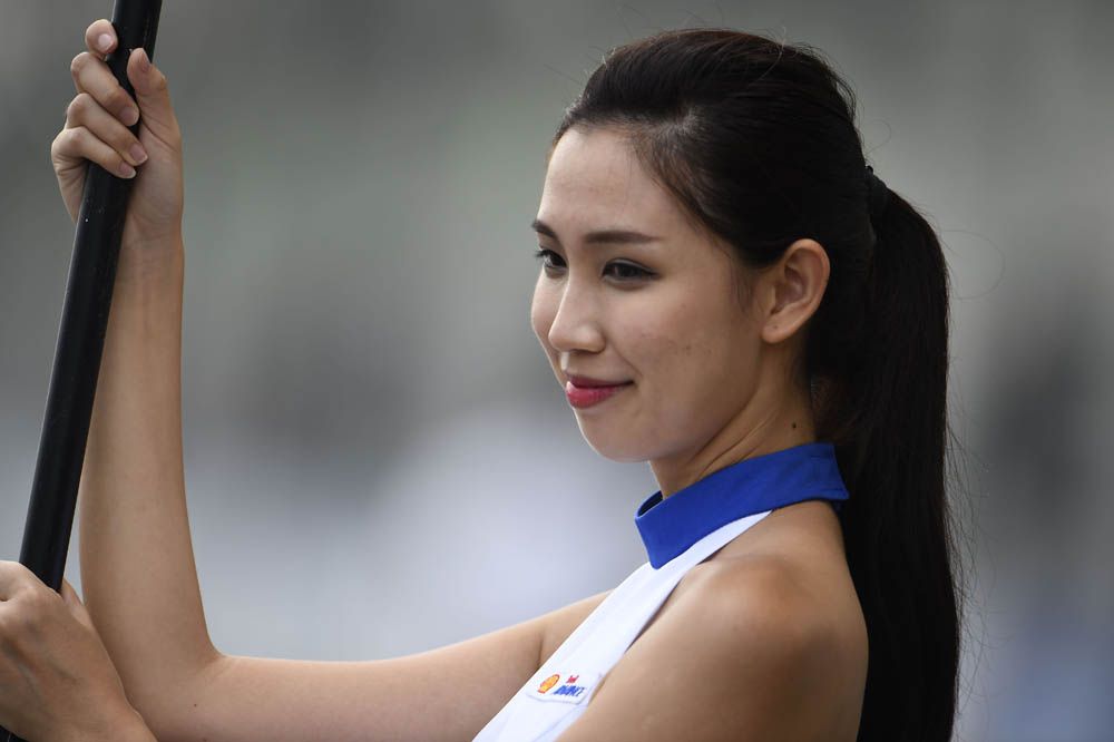 Las chicas del Gran Premio de Malasia