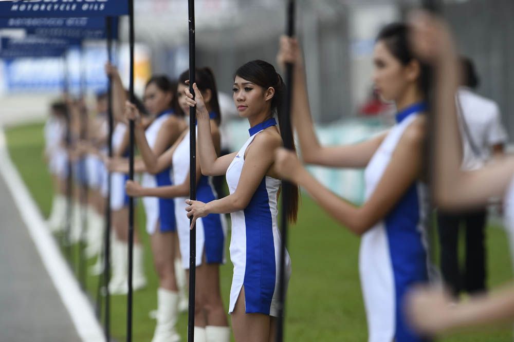 Las chicas del Gran Premio de Malasia