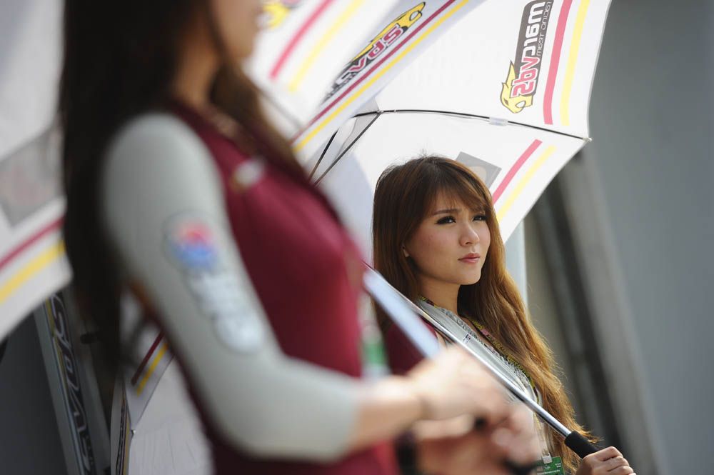 Las chicas del Gran Premio de Malasia