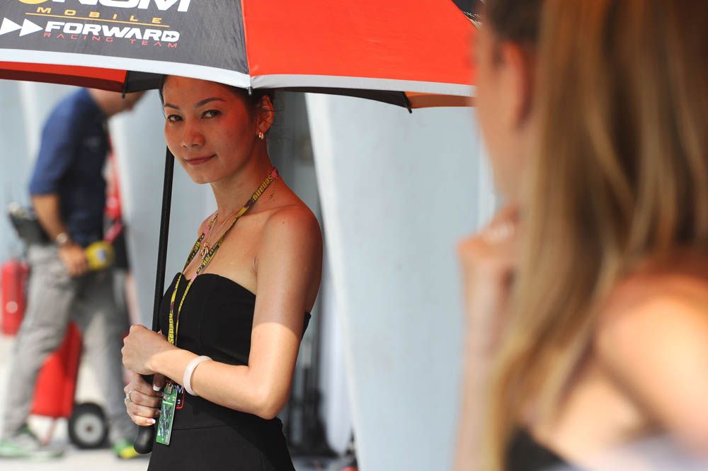 Las chicas del Gran Premio de Malasia