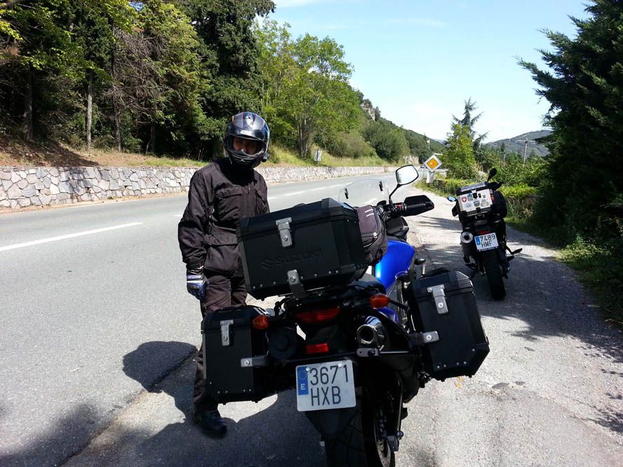 Los Apeninos en moto