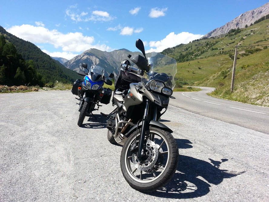 Los Apeninos en moto